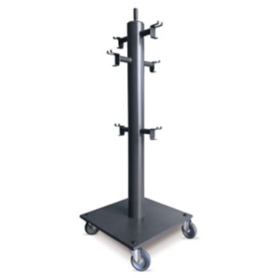Rotary Trolley STDA155 - Trolley with casters for 3-point and 4-point clamp storage.